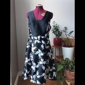 ✨ RW&CO Black & White evening dress